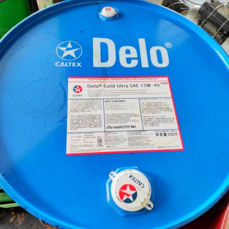 Caltex Delo Gold Ultra 15W-40 API CI-4, Engine Diesel Oil, Drum/200 Lt