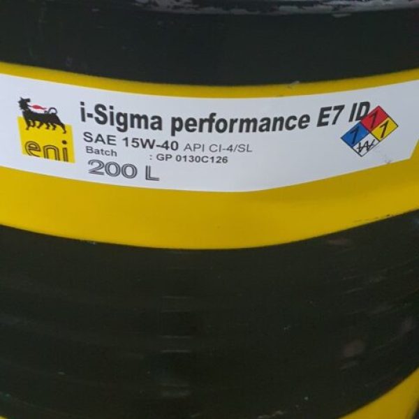 Eni i-Sigma Performance E7 ID 15W-40 API CI-4/CH-4/SL
