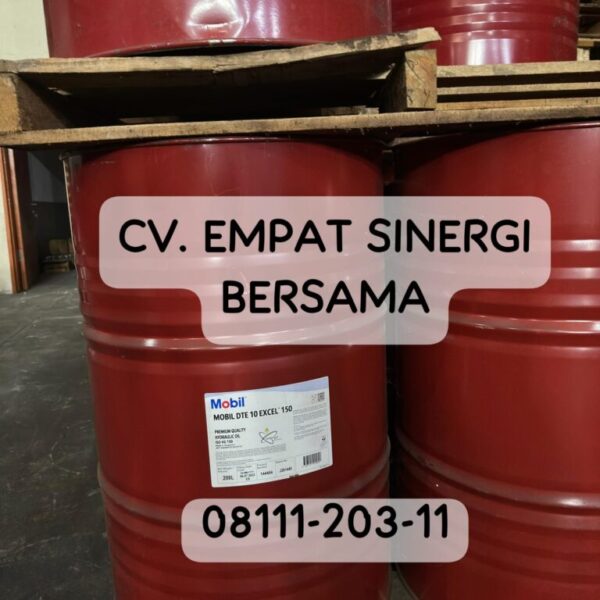 Mobil DTE 10 Excel 150, Hydraulic Zinc Free HVI Oil, Drum/208 Lt