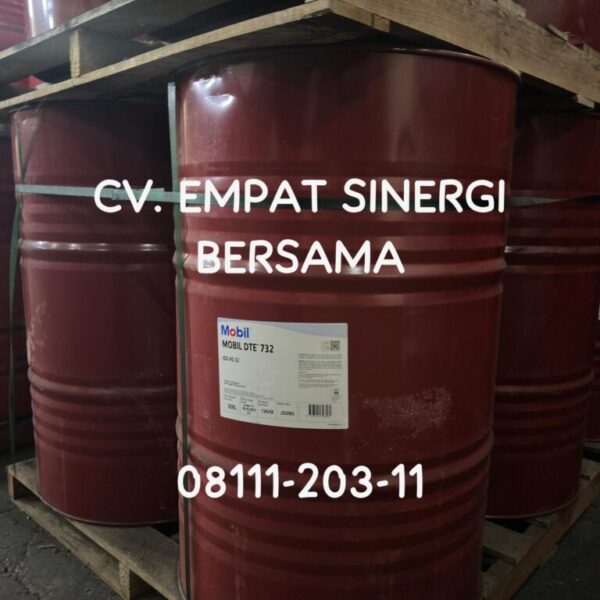 Mobil DTE 732 iso vg 32, Premium Turbine Oil, Drum/208 Lt