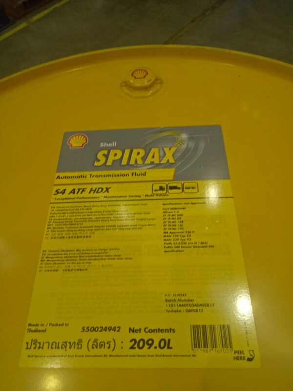 Shell Spirax S4 ATF HDX Oli Transmisi Otomatis Dexron III – CV. EMPAT ...