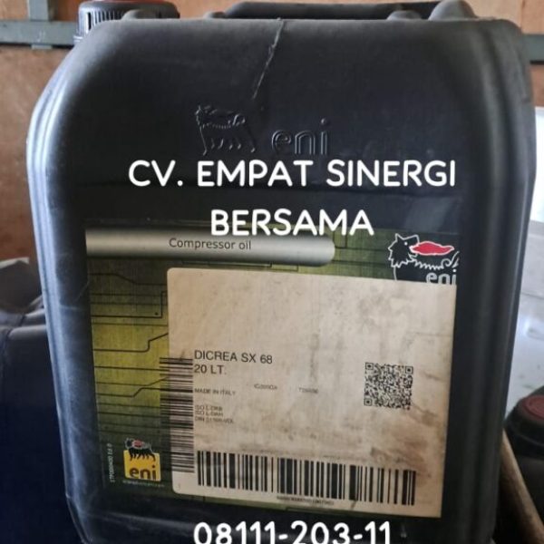 Eni Dicrea SX 68 Synthetic Compressor Oil, Pail/20 Lt