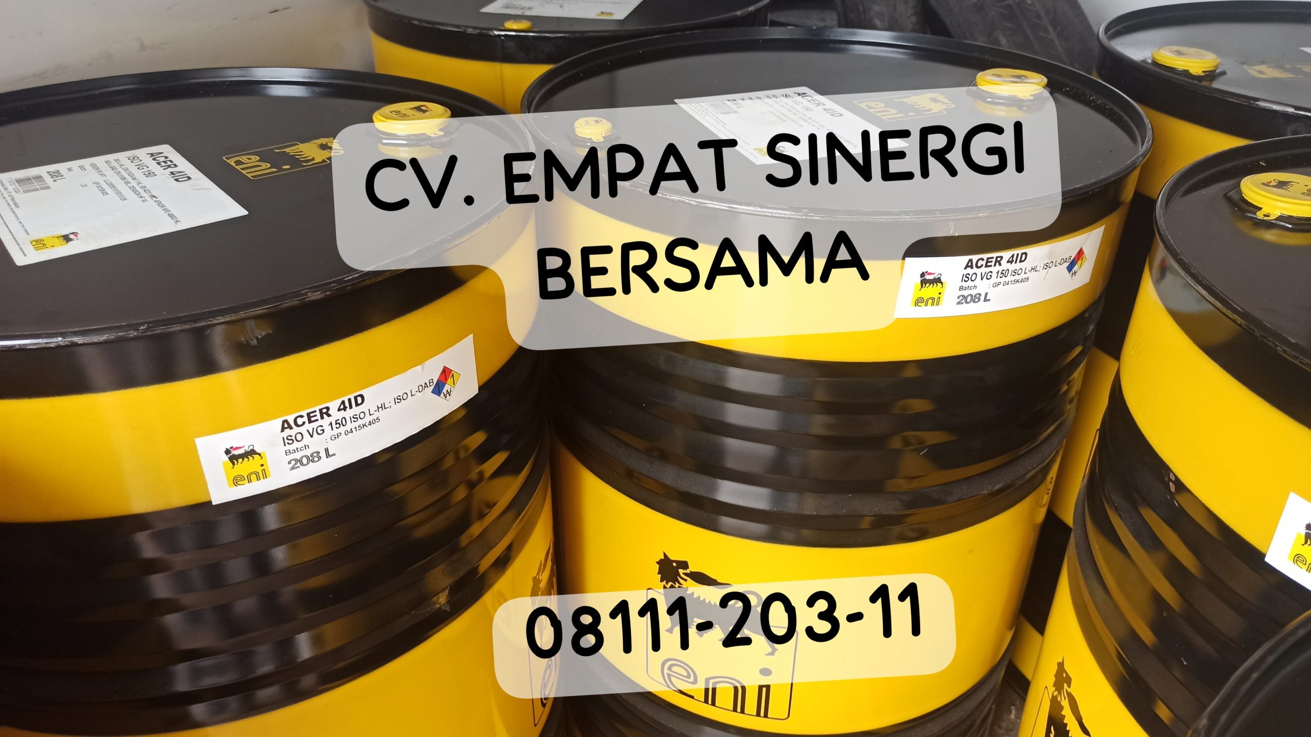 Eni Acer 4ID 150, Drum/208 Lt - Gambar 2